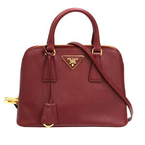 Prada Saffiano Bag Leather Red